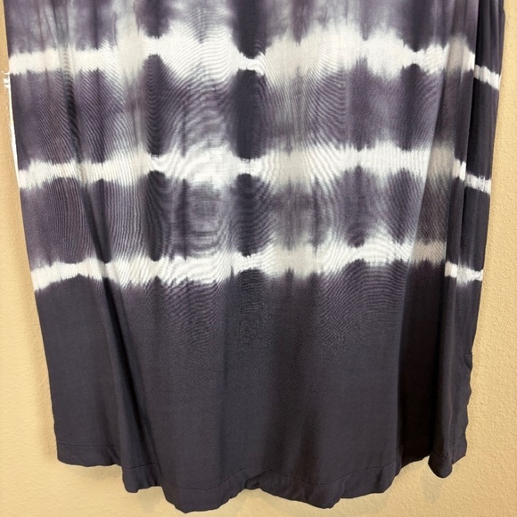 NWT A.n.a (A New Approach) Deep Purple/White Tye Dye Sleeveless Collared Top - Picture 8 of 12